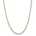 thumbnail image 1 of Leslie's 14K 2.9mm Flat Beveled Curb Chain (Weight: 6.84 Grams, Length: 20 Inches), 1 of 4