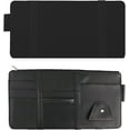 thumbnail image 4 of USTOP 2 Pack Car Sun Visor Organizer, Universal Visor Storage Holder with 6 Pockets for Glasses, Phone, Maps, Tolls, Sunglasses, for Men & Women, Car Accessories, 4 of 7