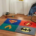 thumbnail image 2 of Franco Justice League Kids Room Non Slip Area Rug, 30" x 48" Tufted Cotton, 2 of 5