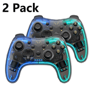 QQV Wireless Switch Pro Controller for Nintendo Switch 2/ Switch Lite/ Switch OLED Controllers-2PCS