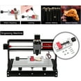 thumbnail image 3 of 2-Inch Mini Drill Press Vise Flat Clamp C Clamp Bench Vise for Carving Engraving Machine Walnut Jewelry Watch Repairing, 3 of 7