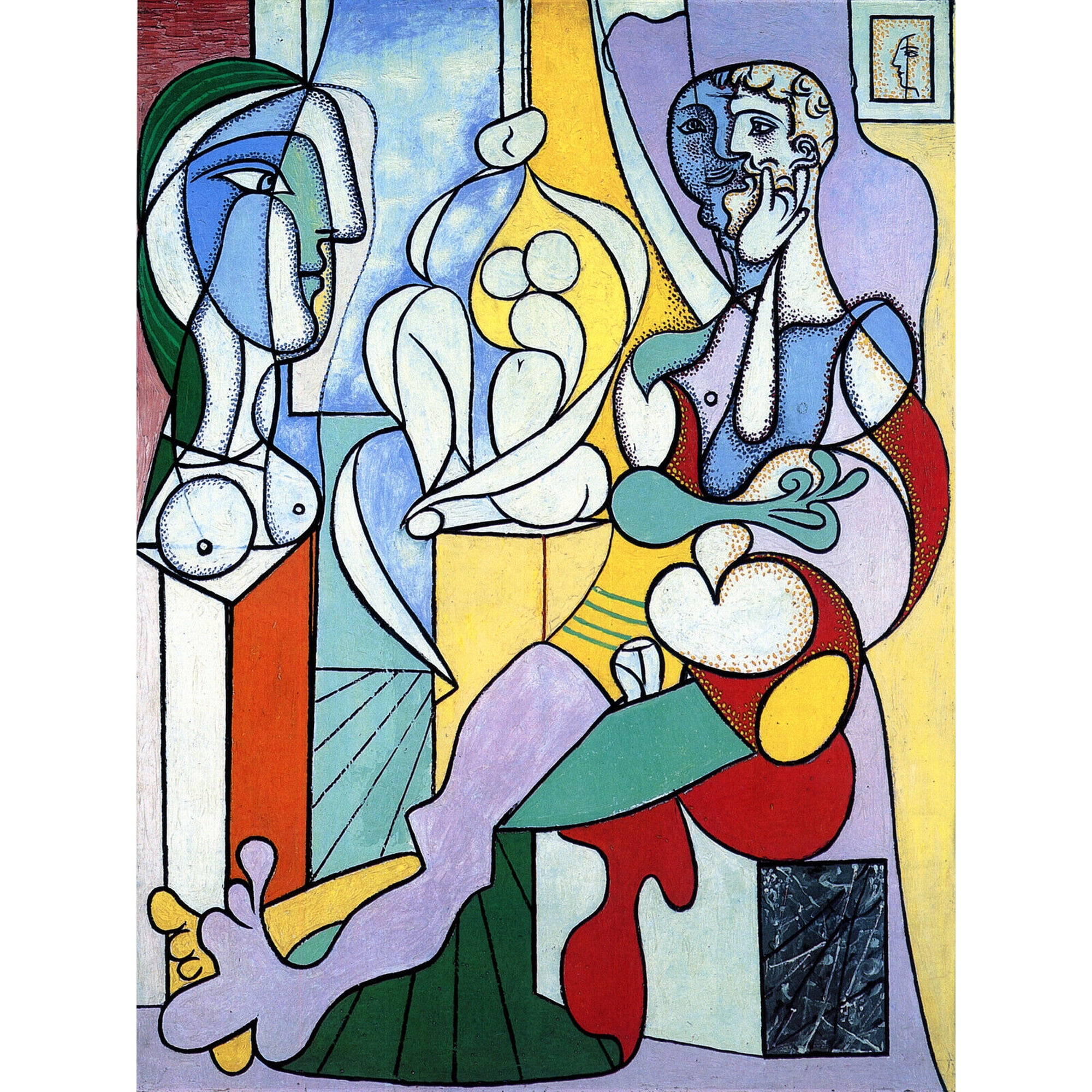 The Sculptor Picasso - Canvas or Print Wall Art