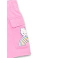 thumbnail image 2 of Hello Kitty Girls Graphic Fleece Cargo Shorts, Sizes 4-16, 2 of 7