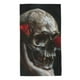 thumbnail image 1 of Balery Realistic Rose Skull Toalla de Microfibra Premium con Estampado – 27.5x16 pulgadas, Alta Absorción, Suave y Aterciopelada, Secado Rápido, 1 of 6