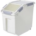 HANAMYA 32.5 Liter / 35 lbs Pet Food Storage Container with Measuring
