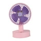 thumbnail image 4 of Ventilador de escritorio BLESIY ventilador portátil recargable por USB 3 velocidades Rosa, 4 of 8