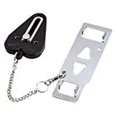 thumbnail image 1 of Portable Door Lock Double Hole Security Door Locker Safety Latch Metal Lock Home Room Hotel Anti, 1 of 5