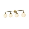 thumbnail image 3 of Living District Hanson 37 inch Wall Sconce in Satin Gold, 3 of 8