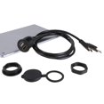 thumbnail image 3 of Cable de montaje empotrado de panel de extensión compatible con USB 2.0 y HDMI para coche, motocicleta, barco, 3 of 6