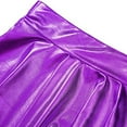 thumbnail image 3 of MIXUE Skirts For Women Summer Solid Color Pleated Casual Fashion A Line Mini Tennis Skirt Outwear,Purple,XL, 3 of 6