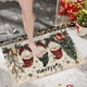 thumbnail image 5 of Felpudo de cocina navideño | Alfombra absorbente antideslizante de 40 x 60 cm | Felpudo de poliéster para entrada, baño y decoración de interiores, 5 of 5