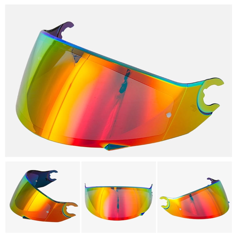 colored shield motorcycle helmets for 3 snap face for helmet Motorcycle Retro 3-snap Sun Visor Windproof Helmet Lens visor for motorcycle helmet 3 snap face for motorcycle helmet motorcycle : Automotive Daytona Viper Replacement Replacement with anti C6 Shield Outer- Red