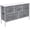 White Gray, variant on Sorbus Dresser with 5 Drawers - Furniture Storage Chest Tower Unit for Bedroom, Hallway, Closet, Office Organization - Steel Frame, Wood Top, Easy Pull Fabric Bins (Gray/White)