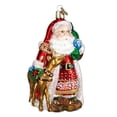 thumbnail image 2 of Ornamentos navideños Old World Christmas Surtido de adornos de vidrio Nordic Santa, 2 of 2