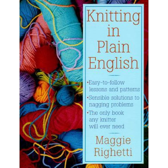 Pre-Owned Knitting in Plain English (Paperback) 0312458533 9780312458539