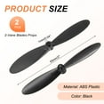 thumbnail image 2 of Uxcell 2 Set 55mm/2 Inch Mini Propellers, Special Props for 720 Hollow Cup Motor RC Aircraft Lightweight Drones Mini Quadcopter Accessories, Black, 2 of 7