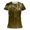 thumbnail image 3 of Patlollav Womens Plus Size,Womens Fashion Casual Round-Neck Digital Print Short Sleeve T-Shirt Top Blouse, 3 of 5