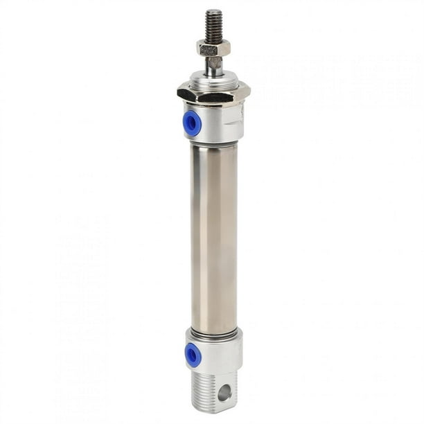 Cilindro De Aire, Mini Cilindro De Aire De Superficie Lisa Fácil De Usar, Para La Industria De Maquinaria Cilindro Neumático De Gas Comprimido Equipo Neumático