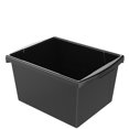 thumbnail image 3 of Storex 4 Gallon/15 L Classroom Storage Bin, Black (6 units/pack), 3 of 8