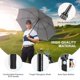 thumbnail image 3 of Paraguas de golf Gonex extra grande 157 cm, apertura automática, gris, 3 of 8