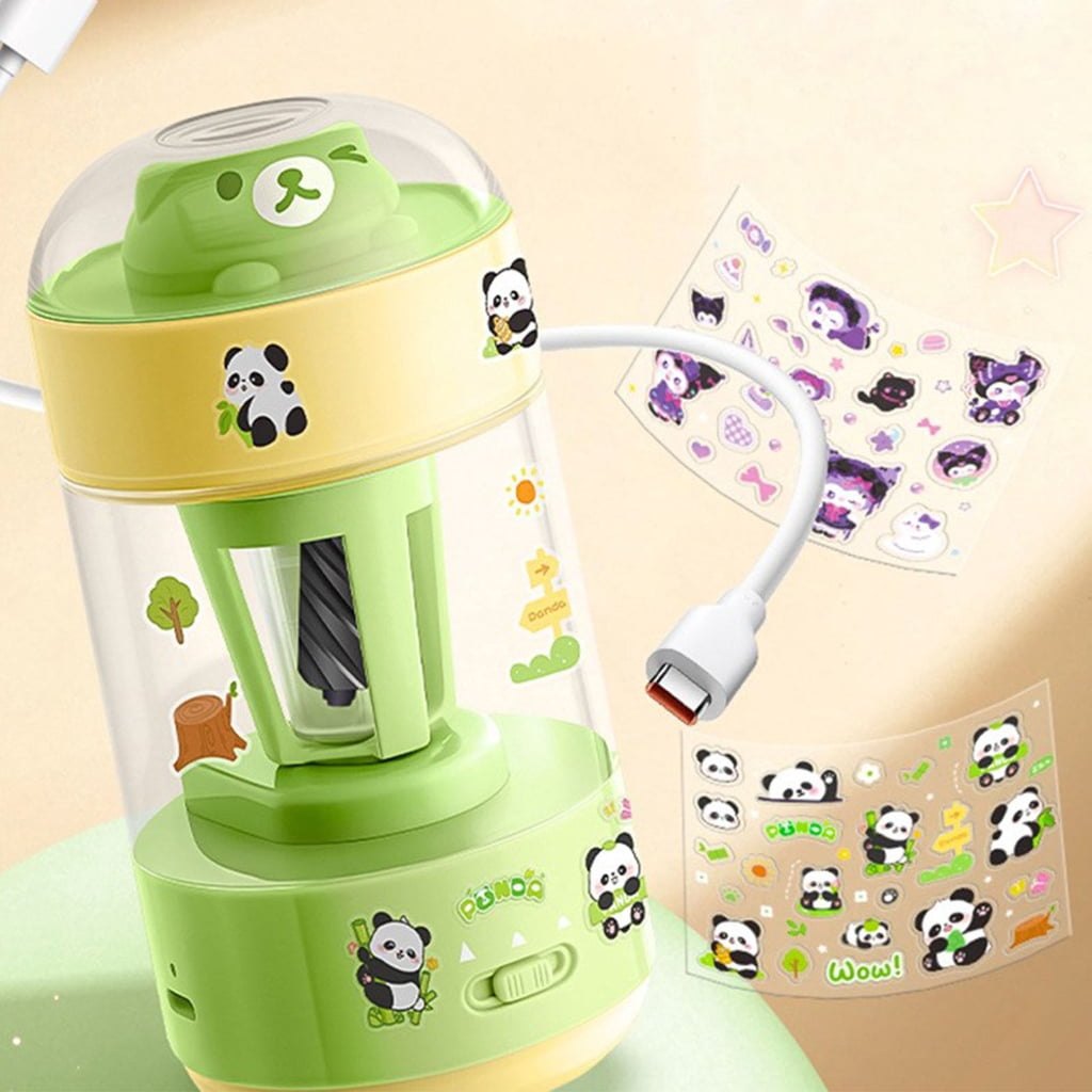 USB Automatic Electric Pencil Sharpener Auto Stop 3 Thickness Adjustable for 6mm-8mm Drawing Pencils Soft/Hard Charcoals
