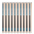 thumbnail image 1 of Lot de 10 Queues de Billard ASKA L2 Bleues, Longueur Standard 58 Pouces, Tige Canadian Maple, Embout Rigide 13 mm, Poids Mixtes, 1 of 6