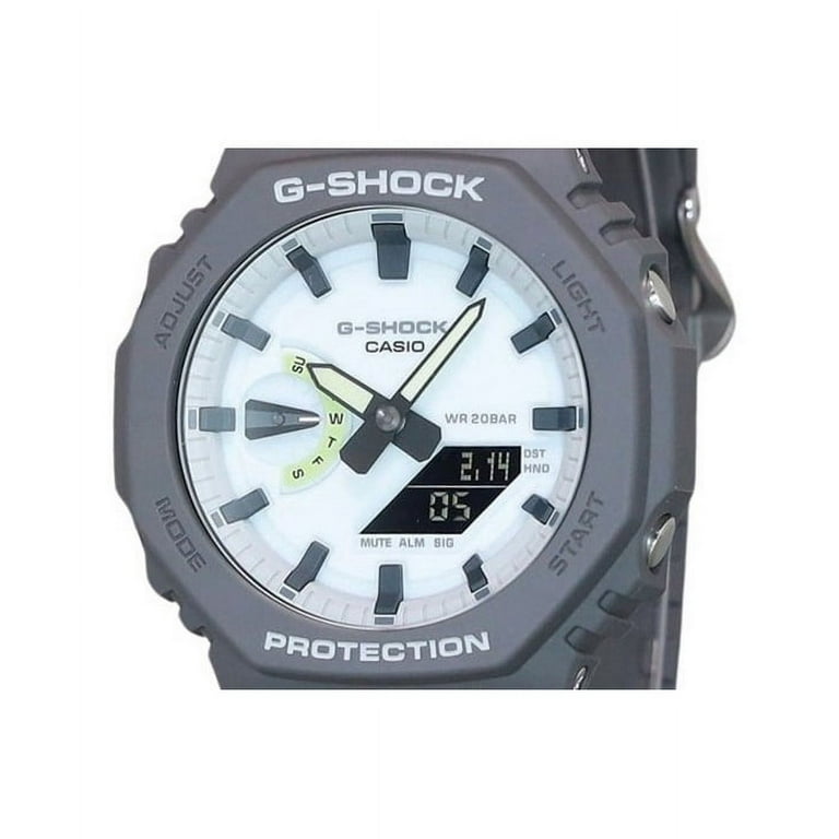 Casio G-SHOCK 2100 Series Men's Quartz White Dial Watch GA2100HD