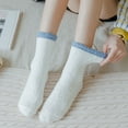 thumbnail image 4 of Travelwant Fuzzy Cozy Socks Women Fluffy Plush Crew Slipper Sock For Girls Warm for Winter, 4 of 8