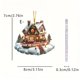 thumbnail image 2 of Christmas Hanging Decoration Christmas Tree Decoration Exquisite House Acrylic Hanging Decoration, 2 of 6