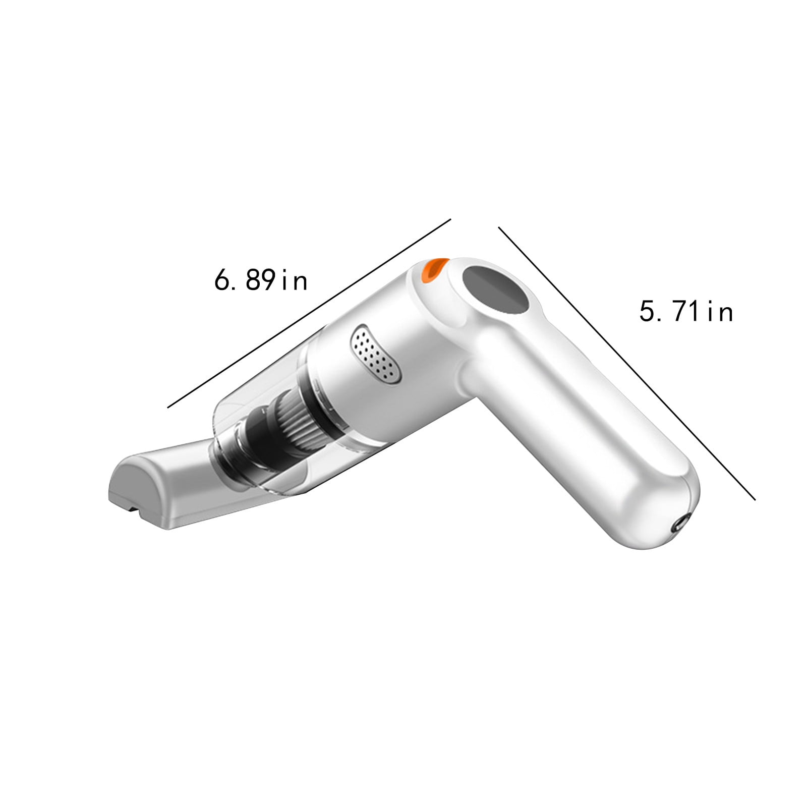 Wjsxc Car Vacuum Cleaner Cordless,Portable Handheld Vacuum Cleaner,Wireless Vacuum Cleaner,Wet And Dry Handheld Vacuum Cleaner,Household Goods Dirt Cleaner