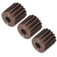 thumbnail image 2 of NestledNature 3PCS Red 3.175mm 14T Motor Gear For 1/10 RC Car Brushless Brushed Motor, 2 of 8