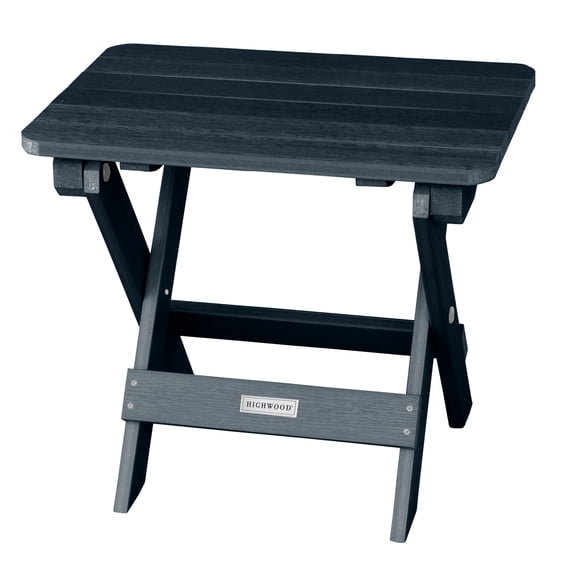 Highwood Folding Adirondack Side Table - 20" L x 13.8" W x 17.2" H, Outdoor, Eco-friendly, Synthetic Wood
