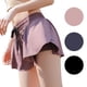 thumbnail image 3 of Wosthever Pantalones cortos de verano para correr para mujer 2 en 1, pantalones cortos de secado rápido para maratón, pantalones cortos Uniforme atlético Púrpura XL, 3 of 6