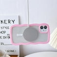 thumbnail image 3 of Compatible for iPhone 12 Case and iPhone 12 Pro Case with Magsafe, Wave Magnetic Phone Case Cute Water Ripple Candy Colors Frame Shockproof for Women Girls 6.1 Inch - Pink, 3 of 14