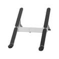 thumbnail image 4 of Soporte para computadora portátil, elevador ajustable para oficina en casa, soporte para computadora portátil plegable argén, 4 of 8