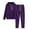 Purple, variant on Prolriy Sweatsuits Women 2 Piece Outfit Women's Solid Color Solid Color with Hat Sports Suit Women Two Piece Sets for Women Army Green L