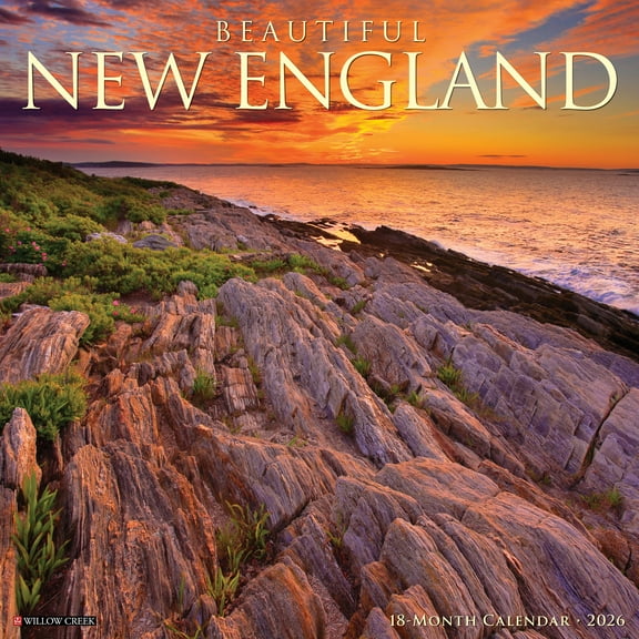 Beautiful New England 2026 Wall Calendar