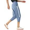 thumbnail image 5 of SPECIAL MAGIC Women's Capri Sweatpants Jogger Pants with Pockets Cotton Stretch Lounge Athletic Pants for Running Yoga Gym, 5 of 7