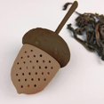 thumbnail image 4 of 2pcs Tea Infuser With Movable Tea Strainer Saucer,tea Infuser,tea Ball Silicone Cup Tea Strainer, 4 of 5
