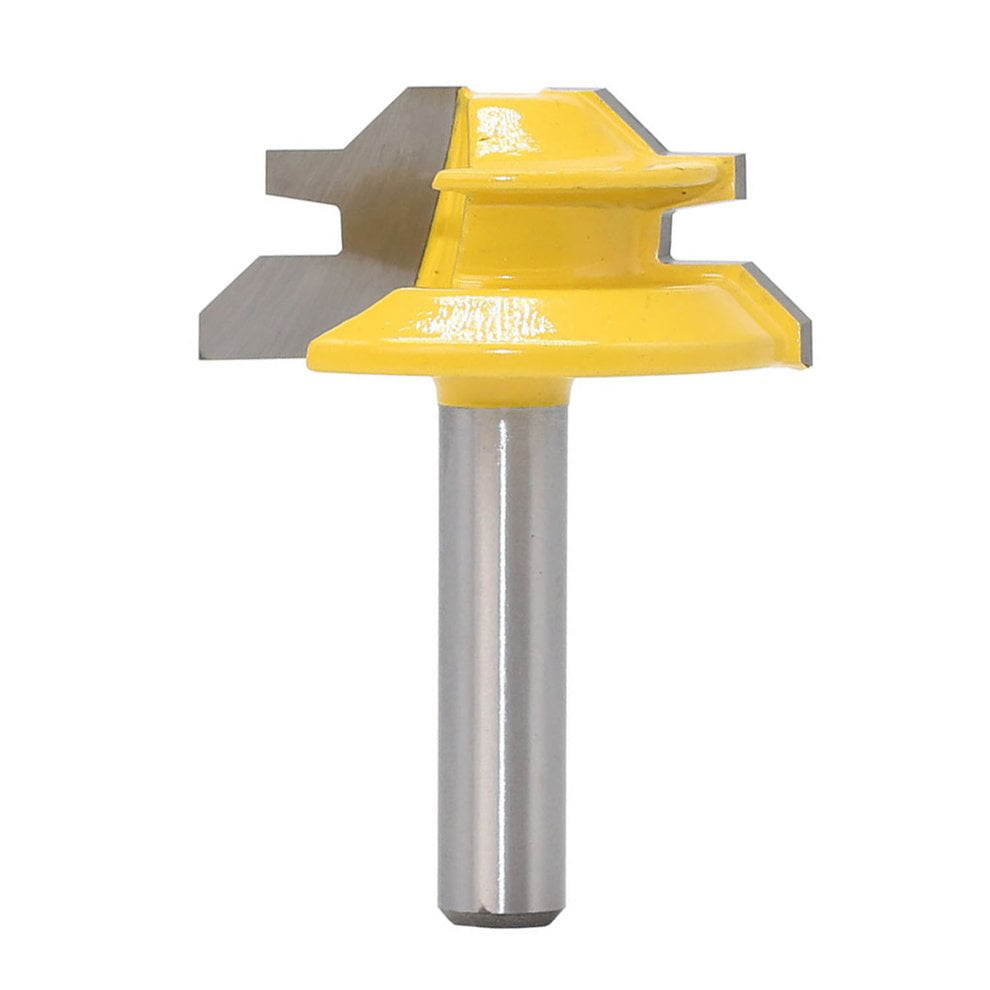 Router Bit 8*1-1/2 Inch Shanksd 45 Degree Lock Miter Milling For Wood WE 