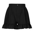 thumbnail image 2 of Vedolay Workout Shorts Shorts for Women Soft High Waisted Flowy Shorts with Pockets,Black XL, 2 of 4