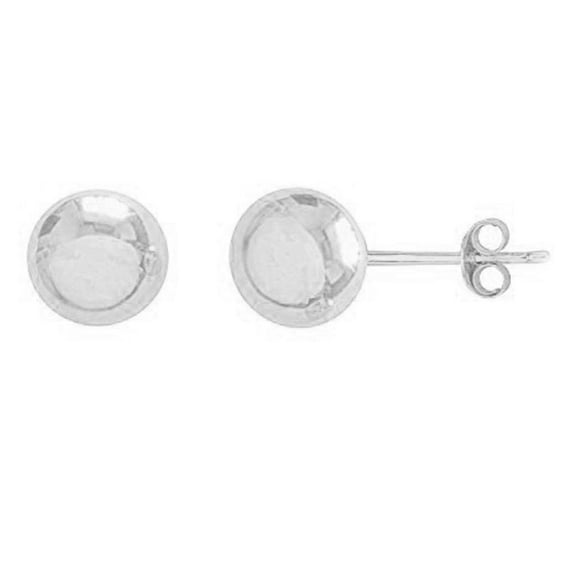 Ritastephens Sterling Silver  Ball Stud Earrings, Gift Box