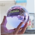 thumbnail image 2 of NIYANGLE 1Set Crystal Ball Gazing Sphere Clear Crystal Design Artificial Crystal Glass For Wedding Home Decoration, 2 of 4