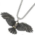 thumbnail image 2 of Boy's Viking Style Necklace, Smooth Eagle Pendant, Enhances Any Attire Gracefully, 2 of 2
