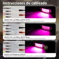 thumbnail image 2 of Par Plafon 12 Led Lateral Rectangular Pestaña Estrobo 12-24v, 2 of 6