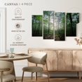 thumbnail image 5 of Elephant Stock Lighting Forest Ii Wall Art - Horizontal Multi Panel Canvas - Living Room Wall Decor - Nature Multi Panel - Green And Beige Decor By Philippe Manguin - 75" x 48", 5 of 8