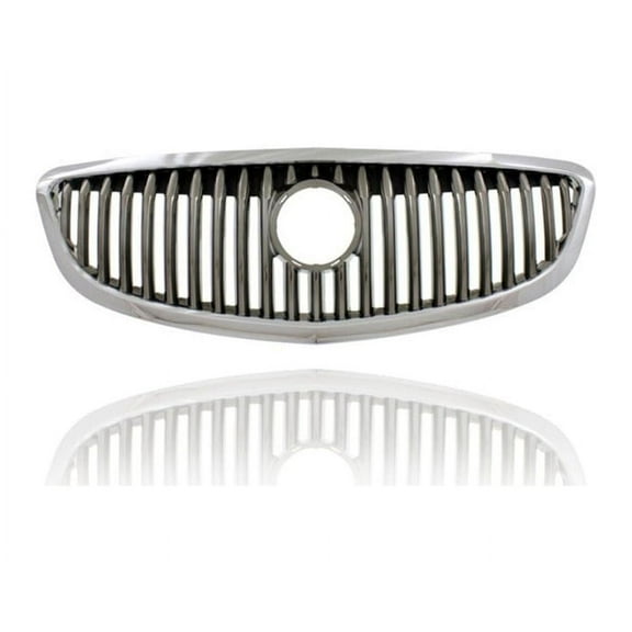 Grille - Compatible/Replacement for '08-12 Buick Enclave - Upper Chrome, With Emblem Provision - 20828544