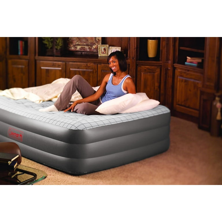 Double high queen air mattress online