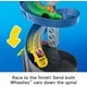thumbnail image 3 of Fisher-Price Little People Juguete para niños pequeños Hot Wheels Spiral Stunt Speedway Race Track Set con 2 autos para juegos de simulación Niños a partir de 18 meses, 3 of 5