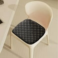 thumbnail image 7 of Patio Furniture Cushionss 43x40 Dining Chair Cushions Thickened Cotton Chair Seat Cushions Rebounds Foam Office Stool Cushions Dining Table Cushions Black, 7 of 7